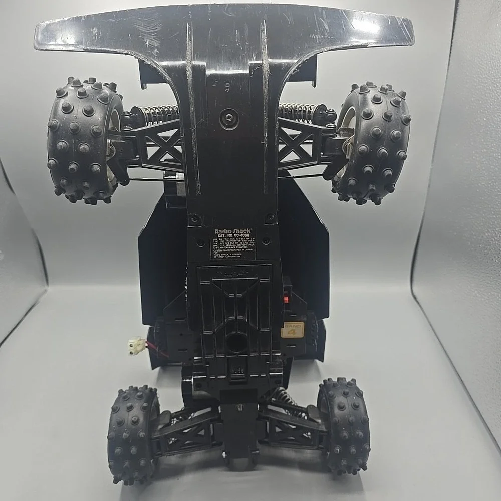 Radio Shack Black Phantom Twin Motor Vintage RC Car Nikko Japan Battery Charger